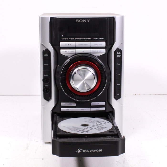 Sony HCD-GX99 Mini Hi-Fi Component System 3-Disc CD Changer (NO SPEAKERS INCLUDED)-Audio Components-SpenCertified-vintage-refurbished-electronics