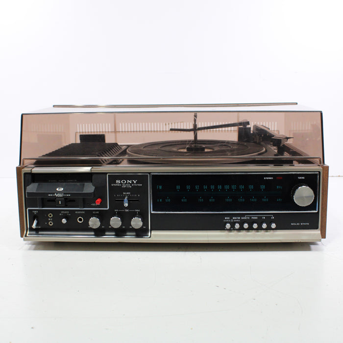 Sony HP-179 Stereo Music System AM FM Cassette Turntable-Turntables & Record Players-SpenCertified-vintage-refurbished-electronics
