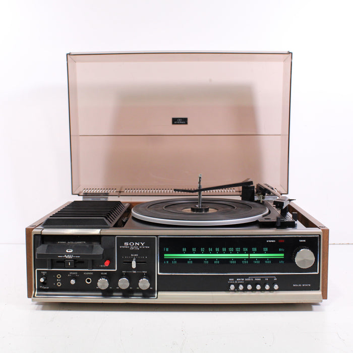 Sony HP-179 Stereo Music System AM FM Cassette Turntable-Turntables & Record Players-SpenCertified-vintage-refurbished-electronics