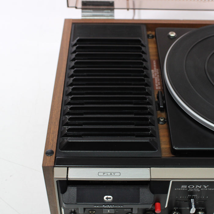 Sony HP-179 Stereo Music System AM FM Cassette Turntable-Turntables & Record Players-SpenCertified-vintage-refurbished-electronics