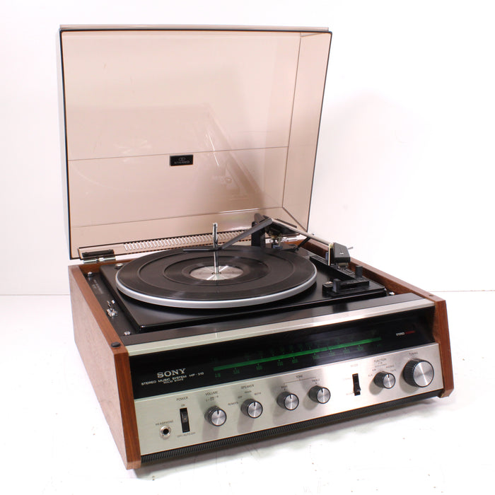 Sony HP-210 Vintage Stereo Music System 4-Speed Turntable AM FM Radio-Turntables & Record Players-SpenCertified-vintage-refurbished-electronics