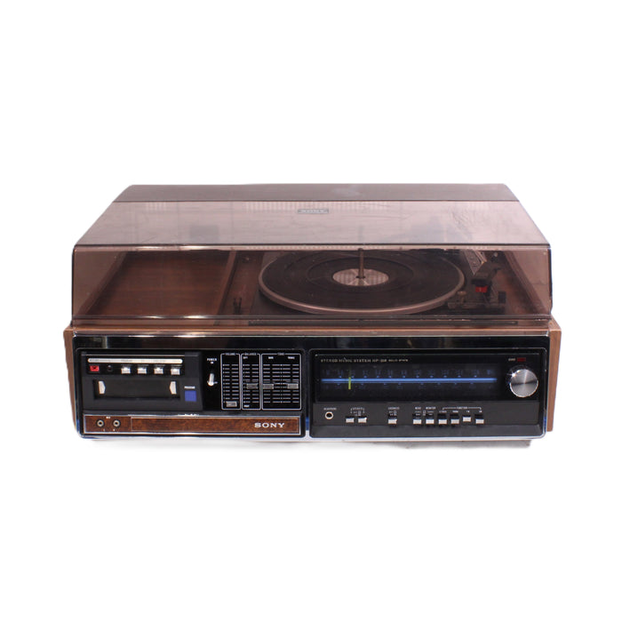 Sony HP-318 Stereo Music System AM/FM Turntable 8-Track Player-Turntables & Record Players-SpenCertified-vintage-refurbished-electronics