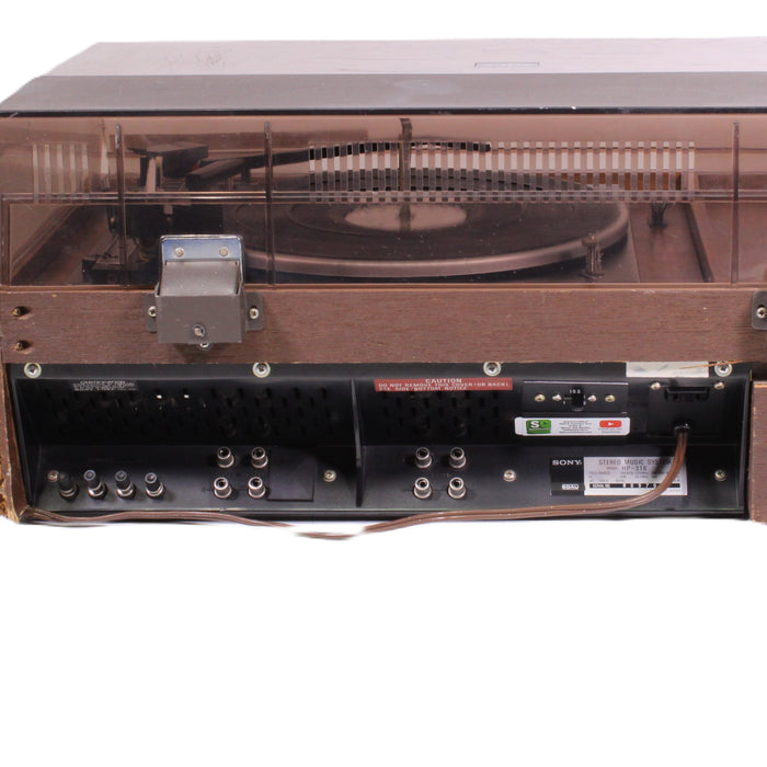 Sony HP-318 Stereo Music System AM/FM Turntable 8-Track Player-Turntables & Record Players-SpenCertified-vintage-refurbished-electronics