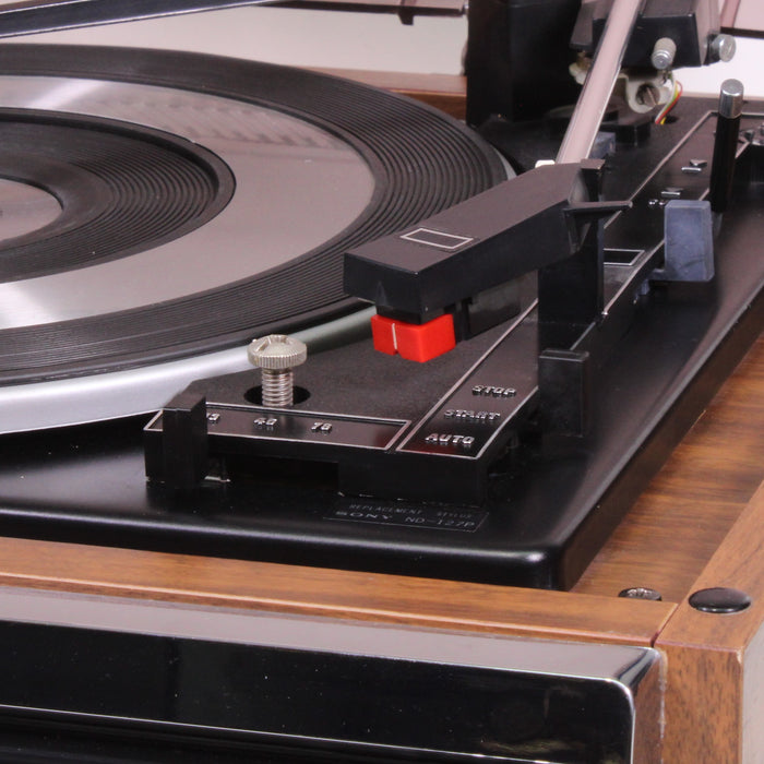 Sony HP-319 Stereo Music System BSR Turntable Cassette AM/FM Receiver (AS-IS)-Turntables & Record Players-SpenCertified-vintage-refurbished-electronics
