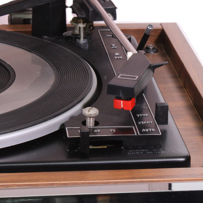 Sony HP-319 Stereo Music System BSR Turntable Cassette AM/FM Receiver (AS-IS)-Turntables & Record Players-SpenCertified-vintage-refurbished-electronics
