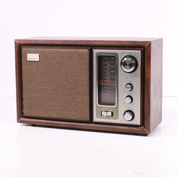 Sony ICF-9650W High Fidelity AM/FM Table Radio (1978) — SpenCertified