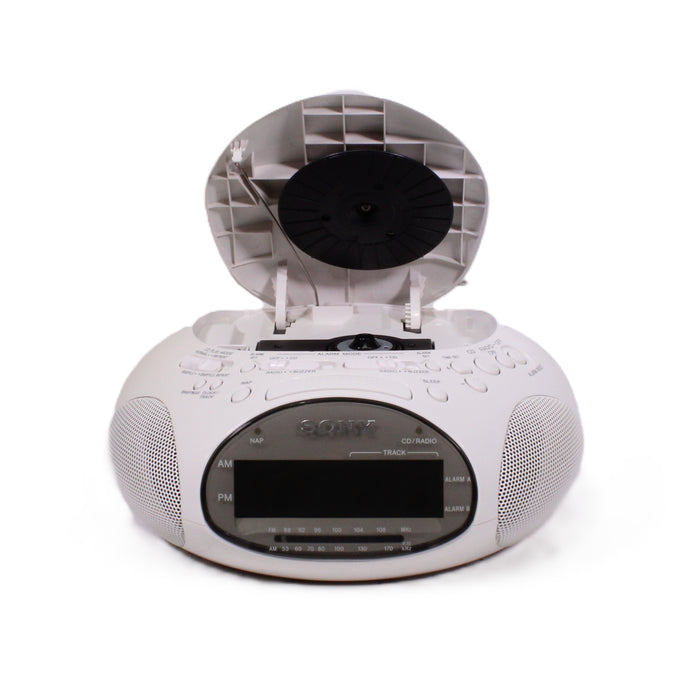 Sony ICF-CD831 Dream Machine CD AM/FM Stereo Clock Radio Dual Alarm CD-R/RW-Boomboxes-SpenCertified-vintage-refurbished-electronics