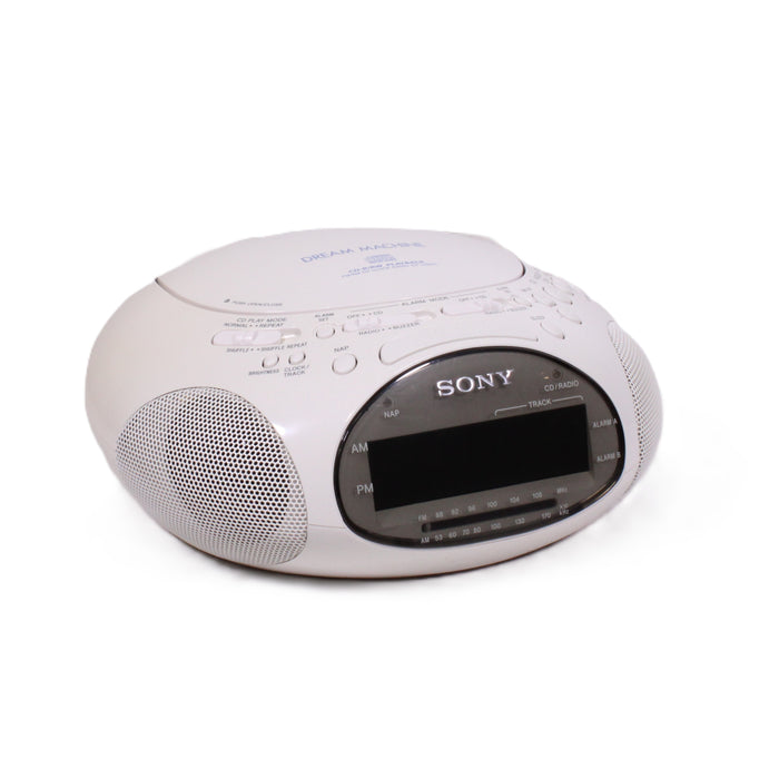 Sony ICF-CD831 Dream Machine CD AM/FM Stereo Clock Radio Dual Alarm CD-R/RW-Boomboxes-SpenCertified-vintage-refurbished-electronics