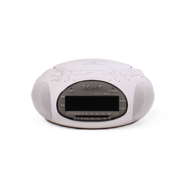 Sony ICF-CD831 Dream Machine CD AM/FM Stereo Clock Radio Dual Alarm CD-R/RW-Boomboxes-SpenCertified-vintage-refurbished-electronics