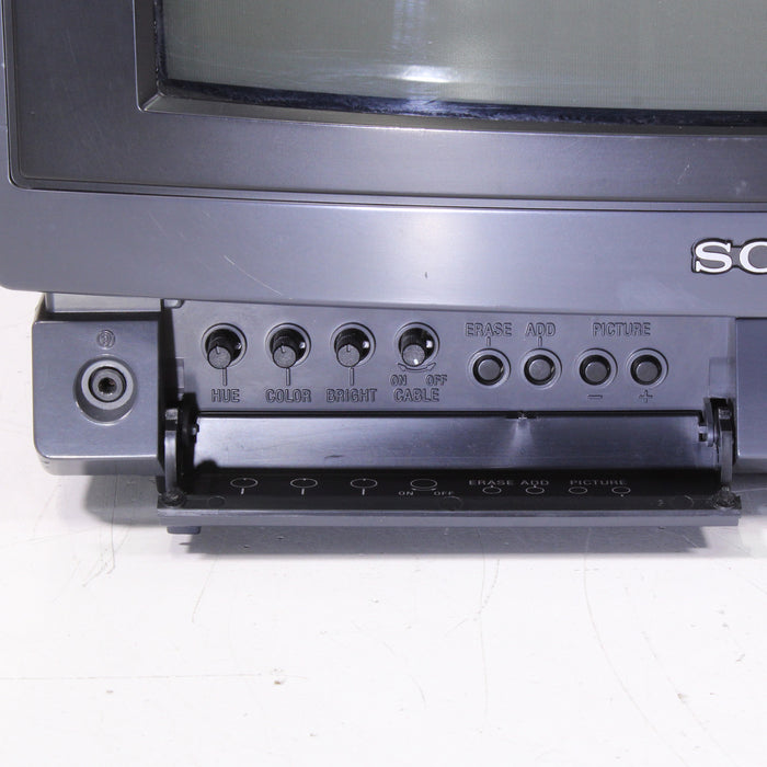 Sony KV-1326R Vintage 13" Trinitron Tube TV CRT Gaming Monitor RGB with Remote-Televisions-SpenCertified-vintage-refurbished-electronics