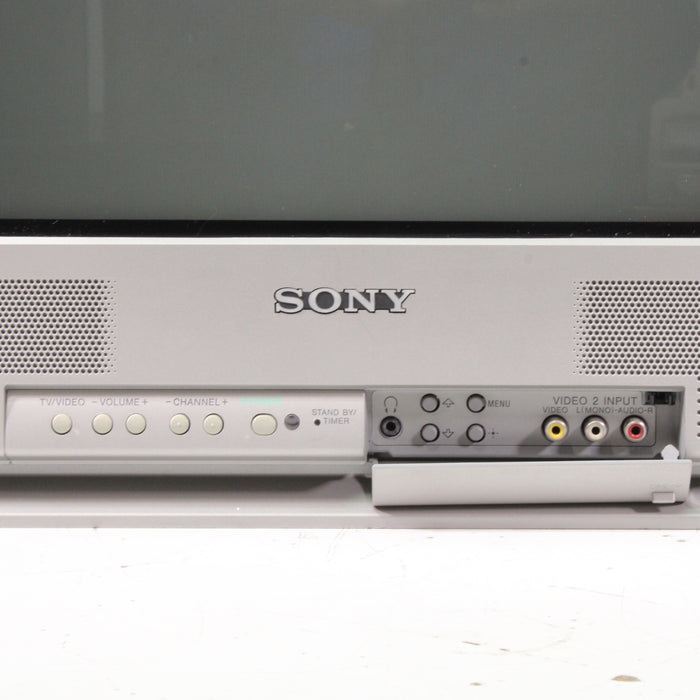 Sony KV-20FS12 20-Inch Trinitron WEGA CRT TV Component Input Flat Screen (2001)-Televisions-SpenCertified-vintage-refurbished-electronics