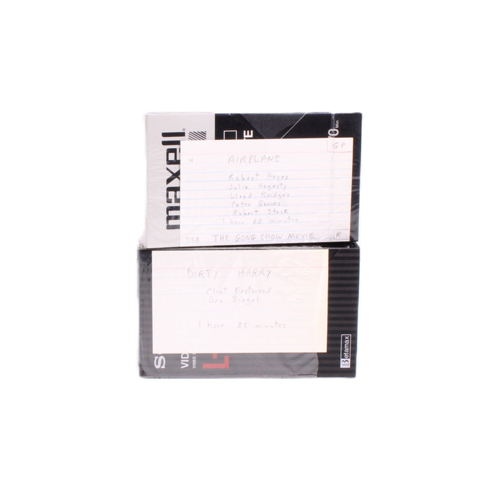 Sony L-500 Betamax Video Cassette Tape Lot of 12 in Original Case-VCR Accessories-SpenCertified-vintage-refurbished-electronics