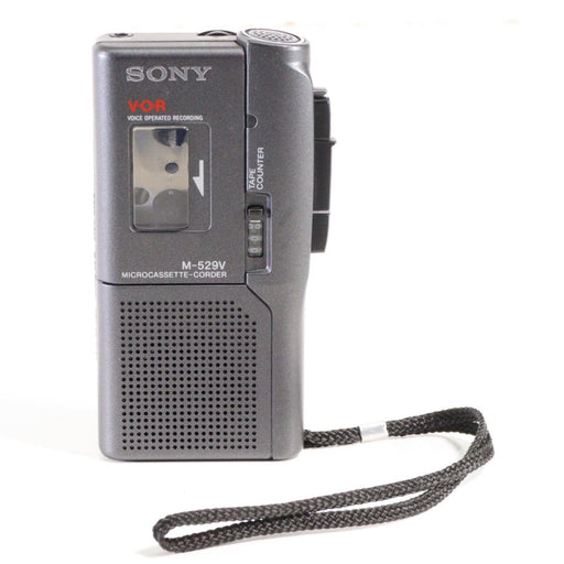 Sony M-529V Microcassette-Corder Voice Recorder-Remote Controls-SpenCertified-vintage-refurbished-electronics