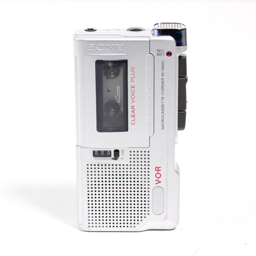 Sony M-560V Microcassette-Corder Voice Recorder Silver (WON'T PLAY)-Remote Controls-SpenCertified-vintage-refurbished-electronics