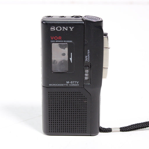 Sony M-677V Microcassette-Corder Voice Recorder Black (WON'T PLAY)-Remote Controls-SpenCertified-vintage-refurbished-electronics
