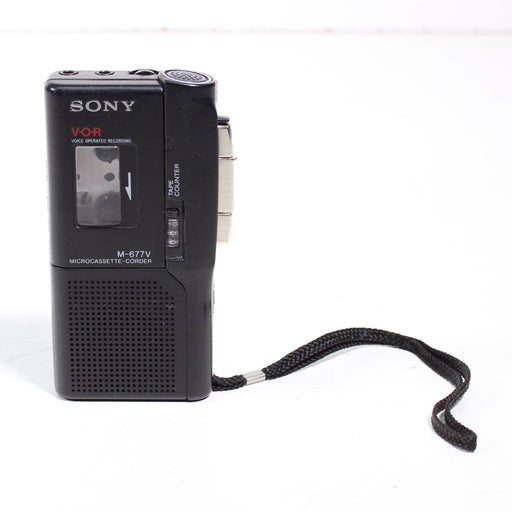 Sony M-677V Microcassette-Corder Voice Recorder Black (WON'T PLAY)-Remote Controls-SpenCertified-vintage-refurbished-electronics