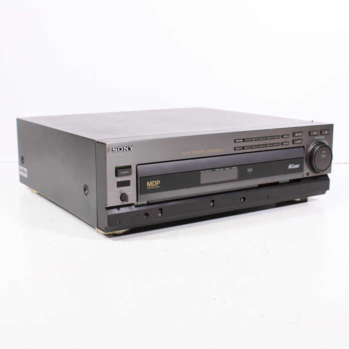 Sony MDP-605 CD CDV LD LaserDisc Player Auto Reverse (1992)-LaserDisc Player-SpenCertified-vintage-refurbished-electronics