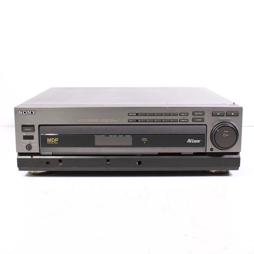 Sony MDP-605 CD CDV LD LaserDisc Player Auto Reverse (1992)-LaserDisc Player-SpenCertified-vintage-refurbished-electronics