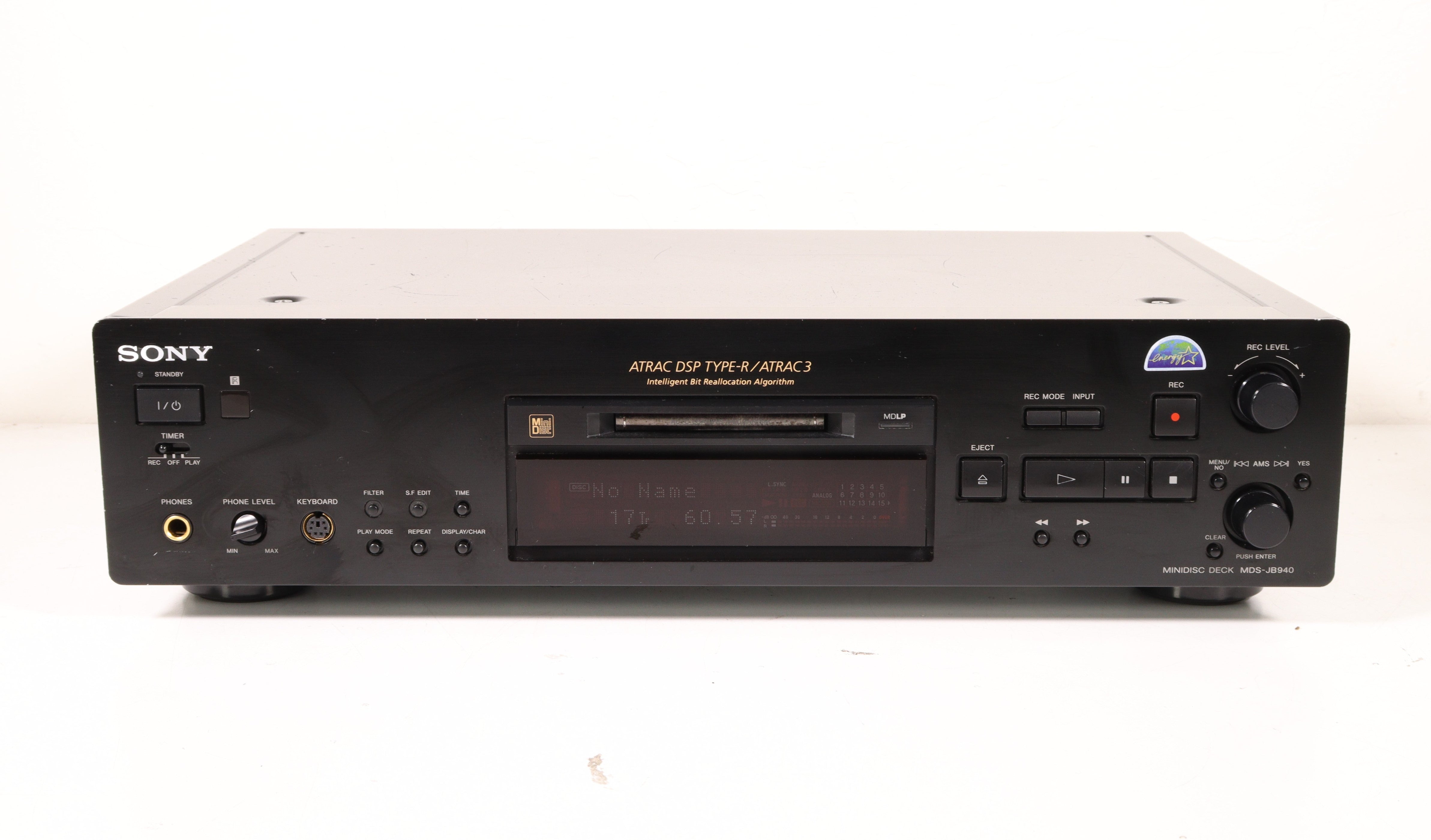 Sony MDS-JB940 Minidisc Recorder and Player Deck with Optical Digital ...