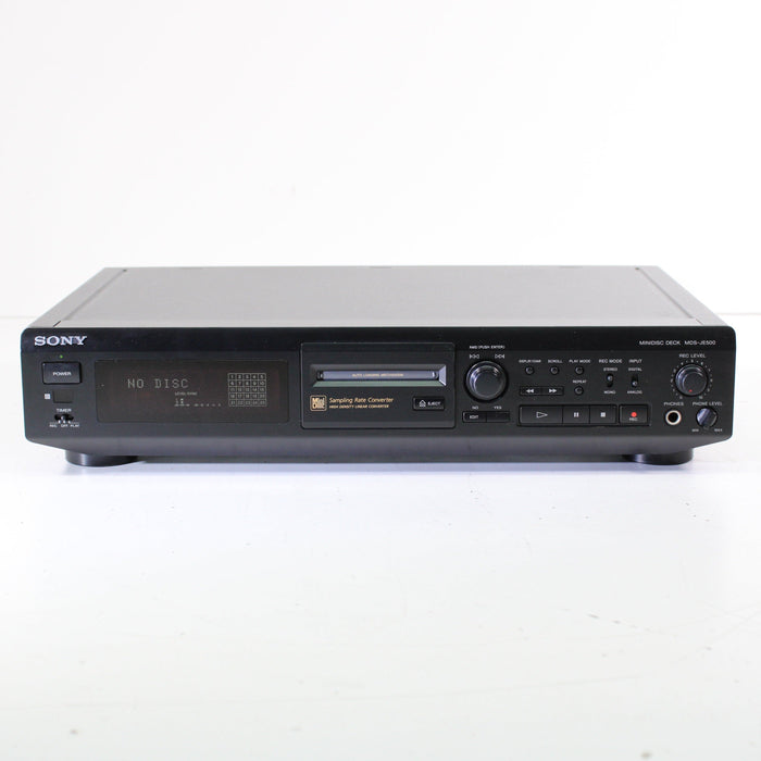 Sony MDS-JE500 MiniDisc Deck Auto Loading Mechanism (1996)-MiniDisc Players & Recorders-SpenCertified-vintage-refurbished-electronics