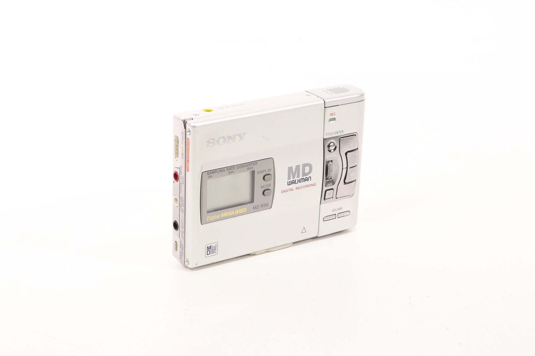 SONY MZ-R50 Portable Minidisc Recorder-MiniDisc Players & Recorders-SpenCertified-vintage-refurbished-electronics