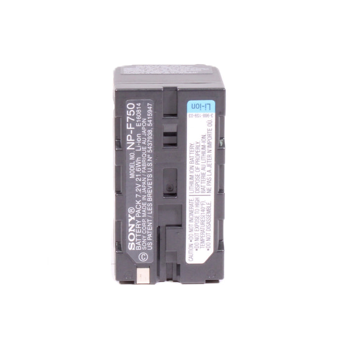 Sony NP-F750 InfoLithium L-Series Rechargeable Camcorder Battery 7.2V 3000mAh-Camera Battery Chargers-SpenCertified-vintage-refurbished-electronics