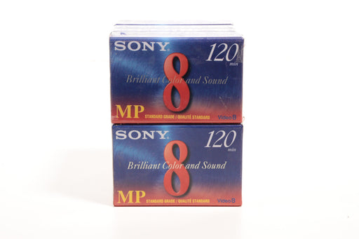 Sony P6-120MP 8mm Video Cassette Tape Pack of 6-Camera Tape-SpenCertified-vintage-refurbished-electronics