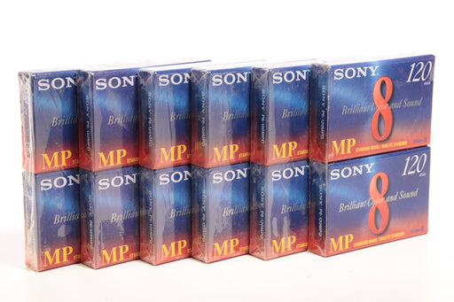 Sony P6-120MP 8mm Video Cassette Tape Pack of 6-Camera Tape-SpenCertified-vintage-refurbished-electronics