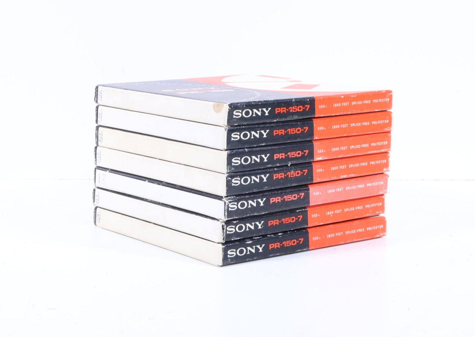LOT OF 8 SONY PROFESSIONAL TAPE PR 7 Reel to Reel Tapes / SOLD AS