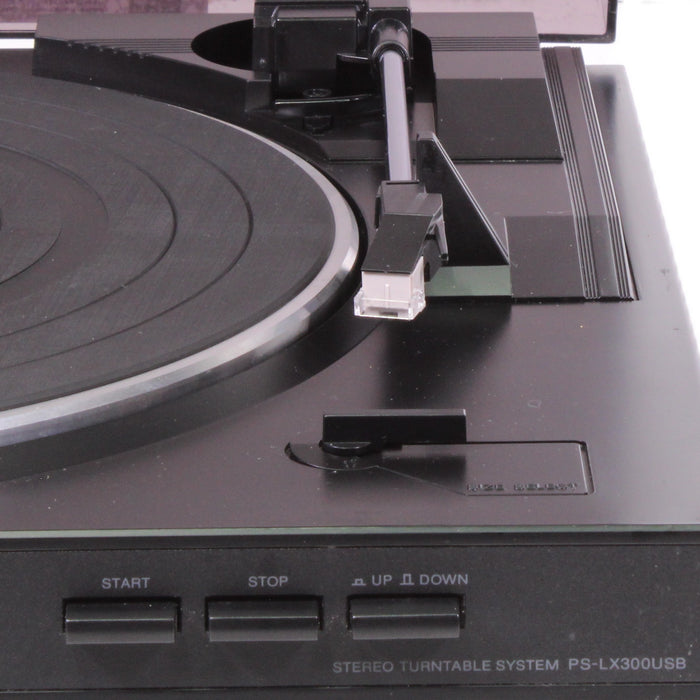 Sony PS-LX300USB USB Belt-Drive Stereo Turntable Vinyl Record Player (2012)-Electronics-SpenCertified-vintage-refurbished-electronics