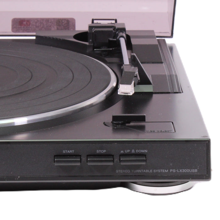 Sony PS-LX300USB USB Belt-Drive Stereo Turntable Vinyl Record Player (2012)-Electronics-SpenCertified-vintage-refurbished-electronics