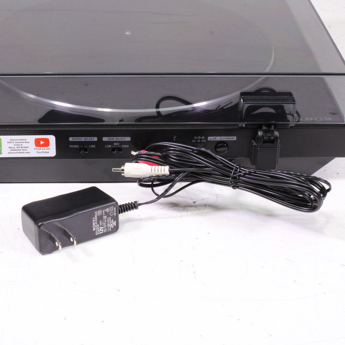Sony PS-LX310BT Fully Automatic Bluetooth Belt-Drive Turntable USB Record Player (2019)-Turntables & Record Players-SpenCertified-vintage-refurbished-electronics