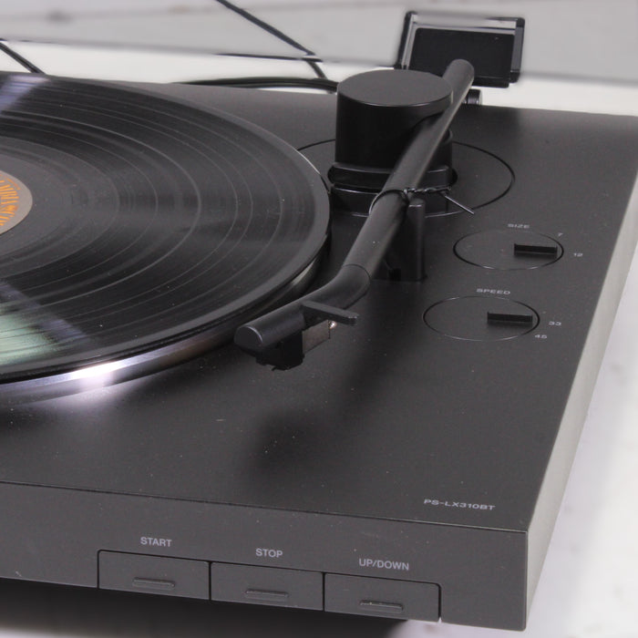 Sony PS-LX310BT Fully Automatic Bluetooth Belt-Drive Turntable USB Record Player (2019)-Turntables & Record Players-SpenCertified-vintage-refurbished-electronics