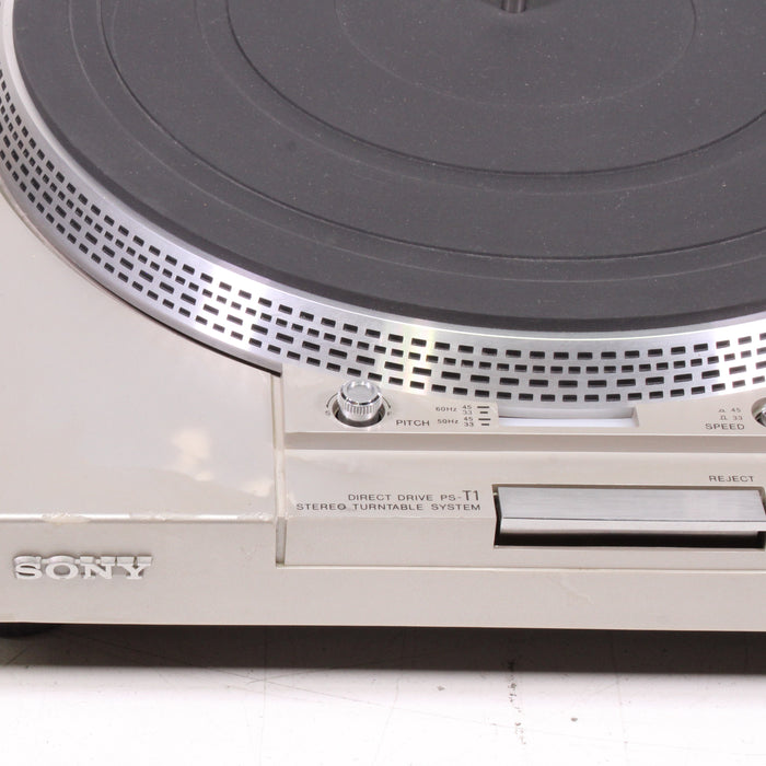 Sony PS-T1 Belt Drive Turntable Semi-Automatic Record Player-Turntables & Record Players-SpenCertified-vintage-refurbished-electronics