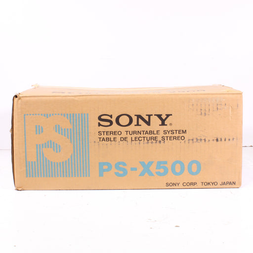 Sony PS-X500 Quartz-Locked Direct-Drive Turntable (1981) AS-IS-Turntables & Record Players-SpenCertified-vintage-refurbished-electronics