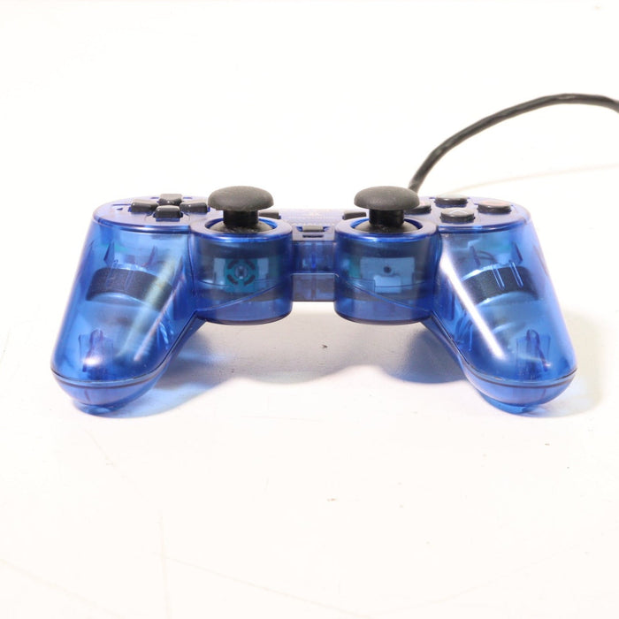 Sony PlayStation 2 DualShock 2 Analog Wired Controller (Black or Ocean Blue)-Game Controllers-SpenCertified-vintage-refurbished-electronics