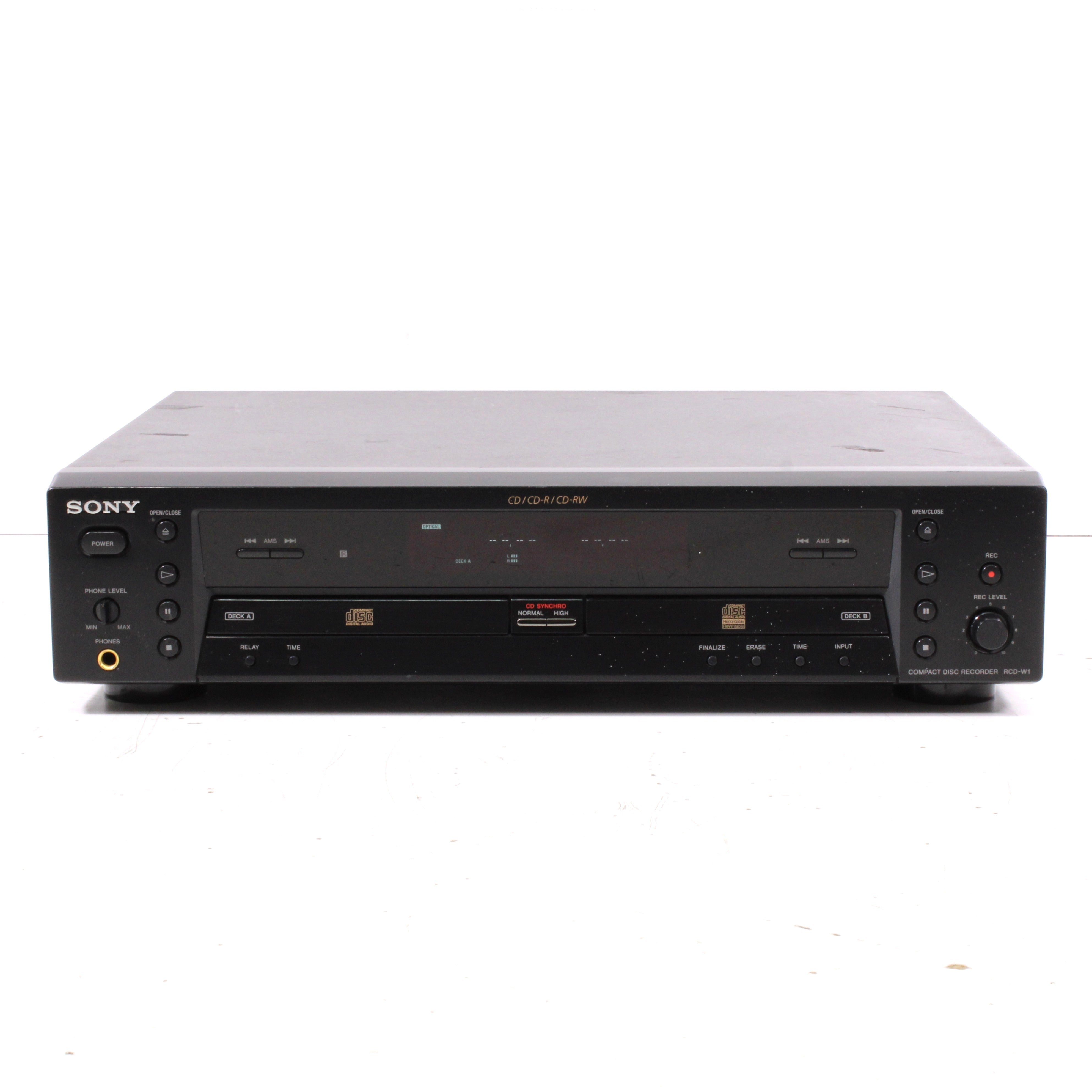 Sony-RCD-W1-Dual-Tray-CD-CD-