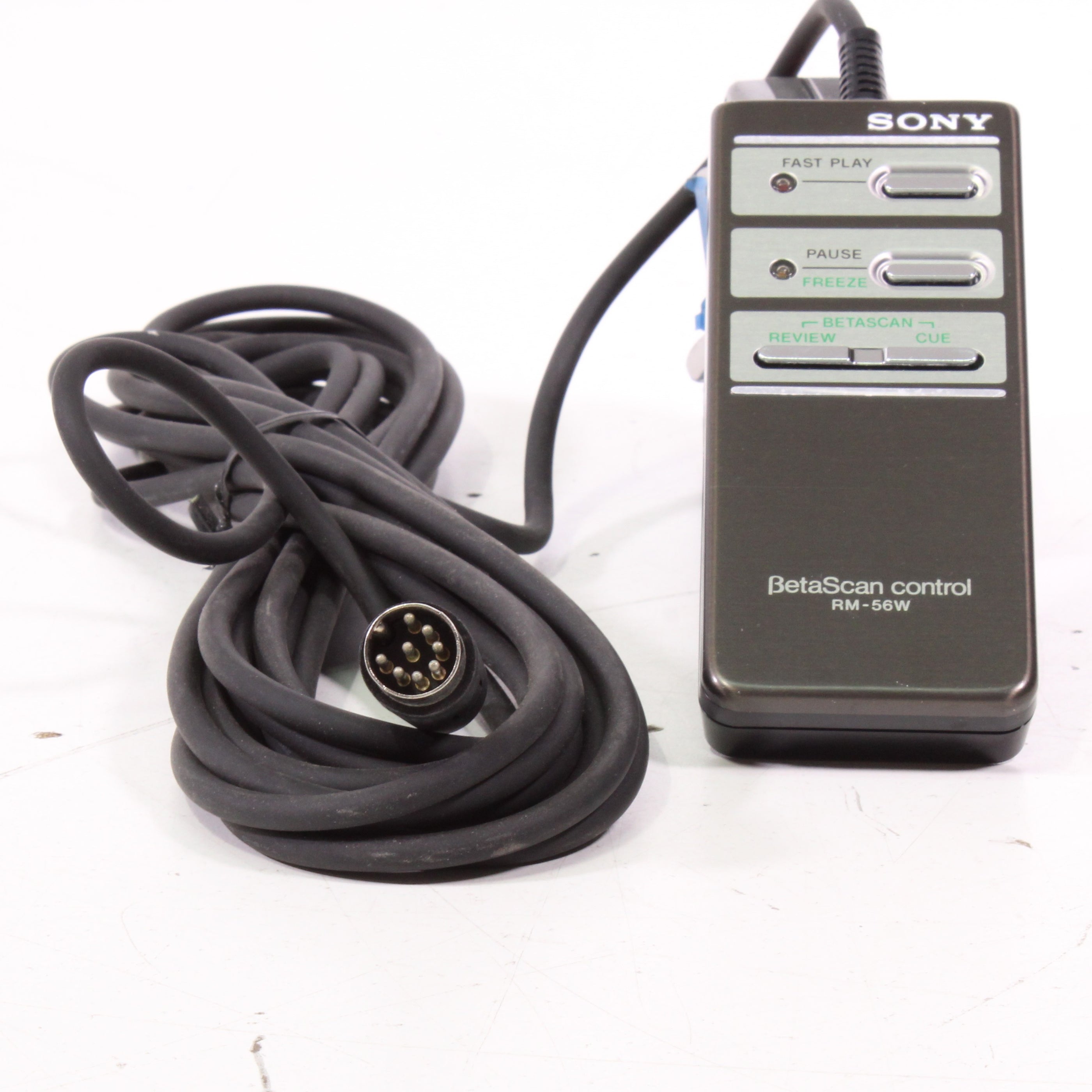 Sony RM-56W Wired Remote Control for BetaMax Video Cassette Recorder S ...
