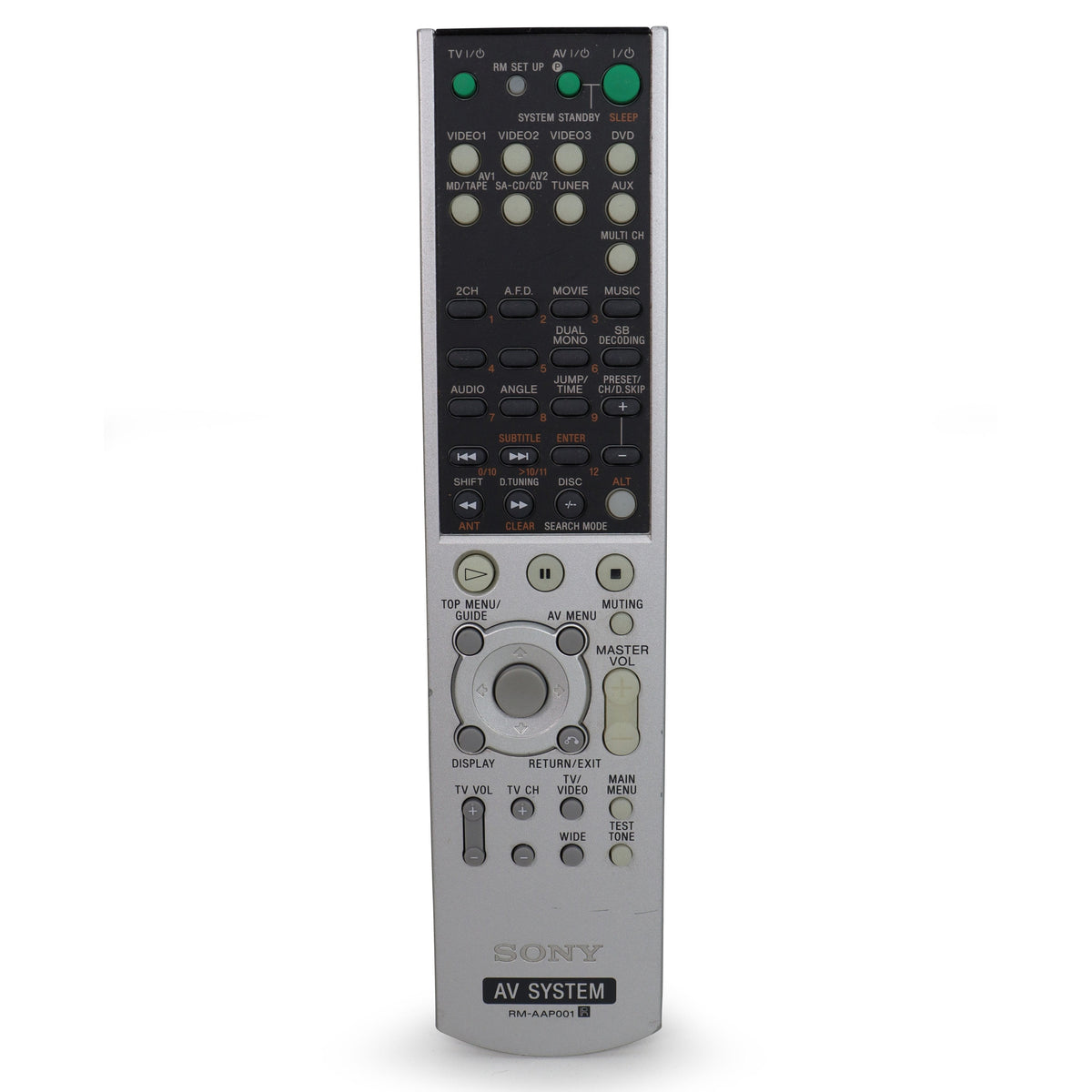 Sony RM-AAP001 Remote Control for AV Receiver STR-DE698 and More ...