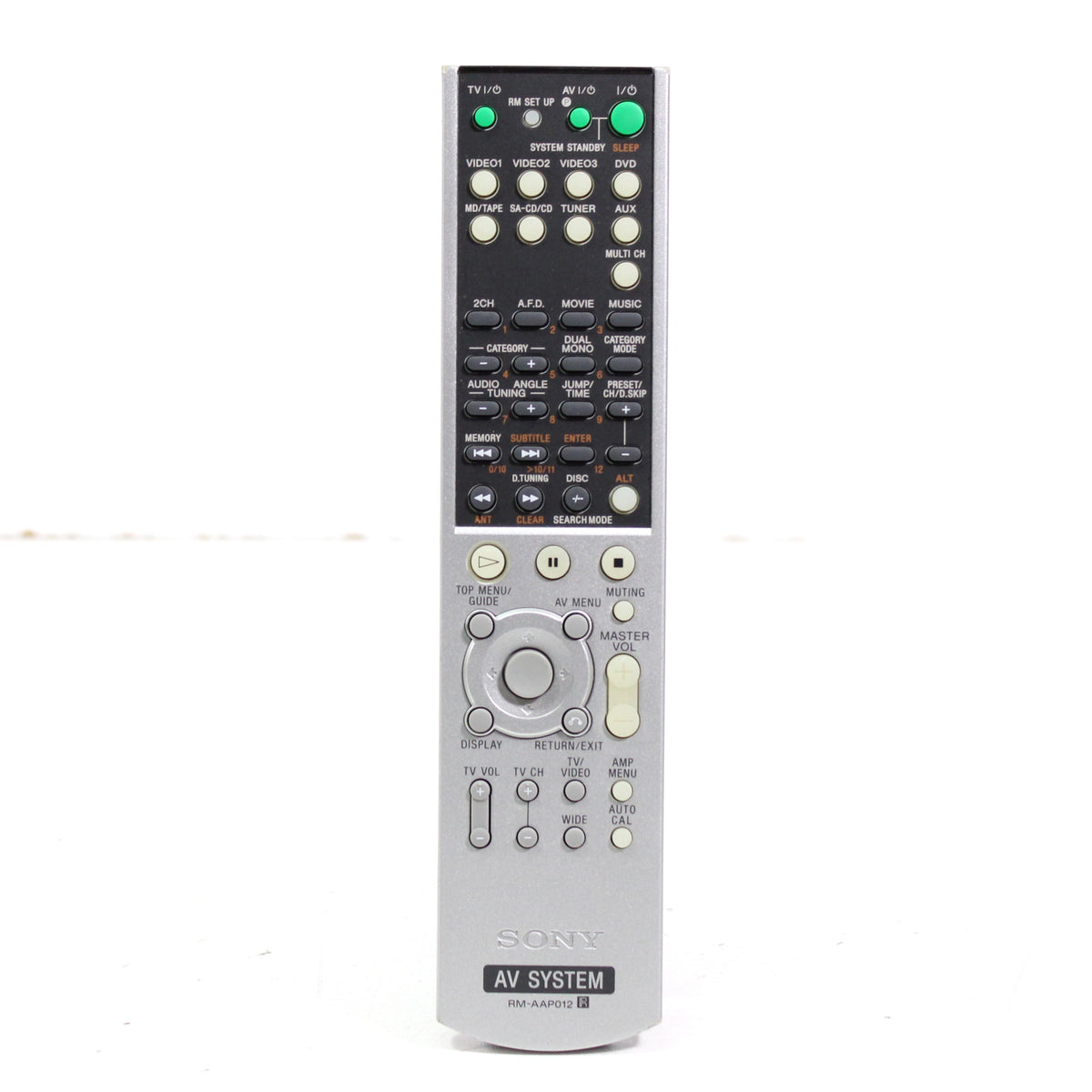 Sony RM-AAP012 Remote Control for AV Receiver STR-DG600 and More ...