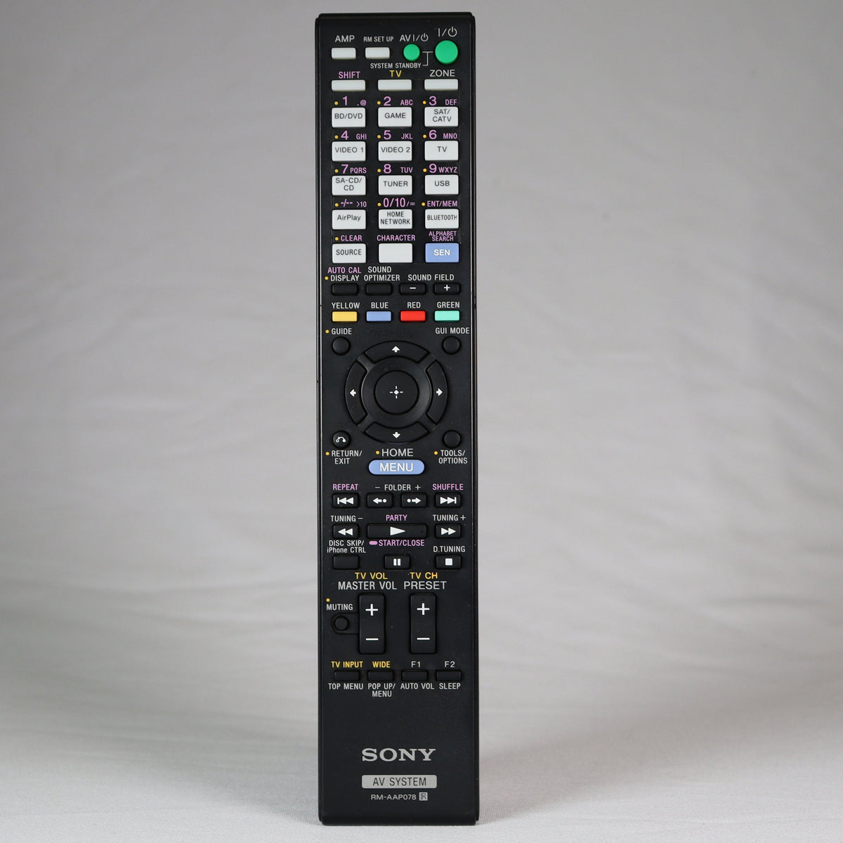 Sony RM-AAP078 Remote Control for AV Receiver STR-DN1030 — SpenCertified