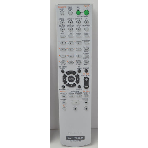 Sony RM-AAU001 AV System Remote Control For STR-DE598 STR-DV10-Remote-SpenCertified-vintage-refurbished-electronics