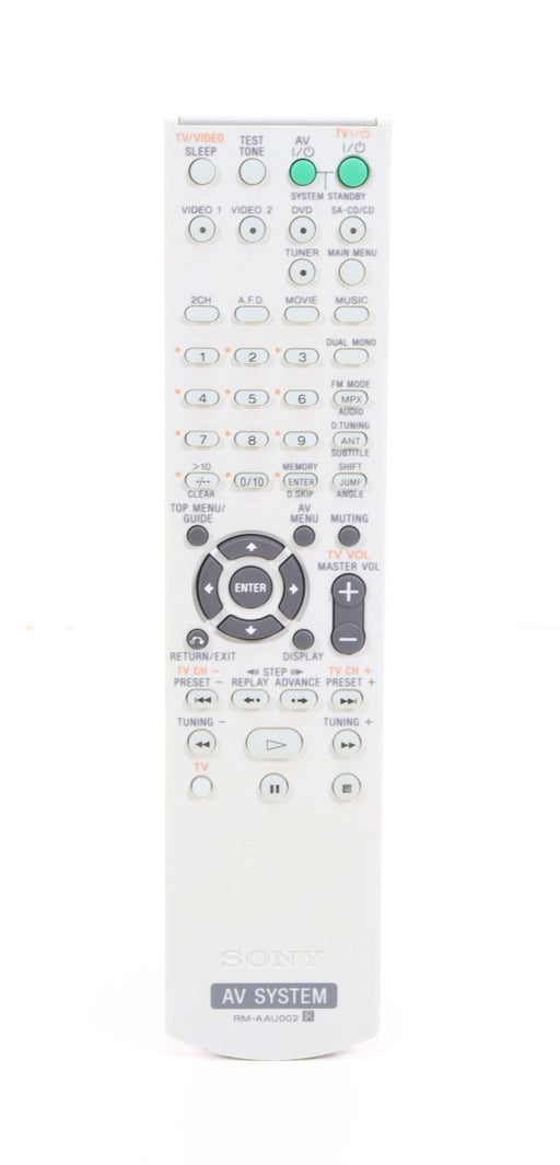 Sony RM-AAU002 Remote Control for Receiver HTD-710SF and More-Remote Control-SpenCertified-vintage-refurbished-electronics