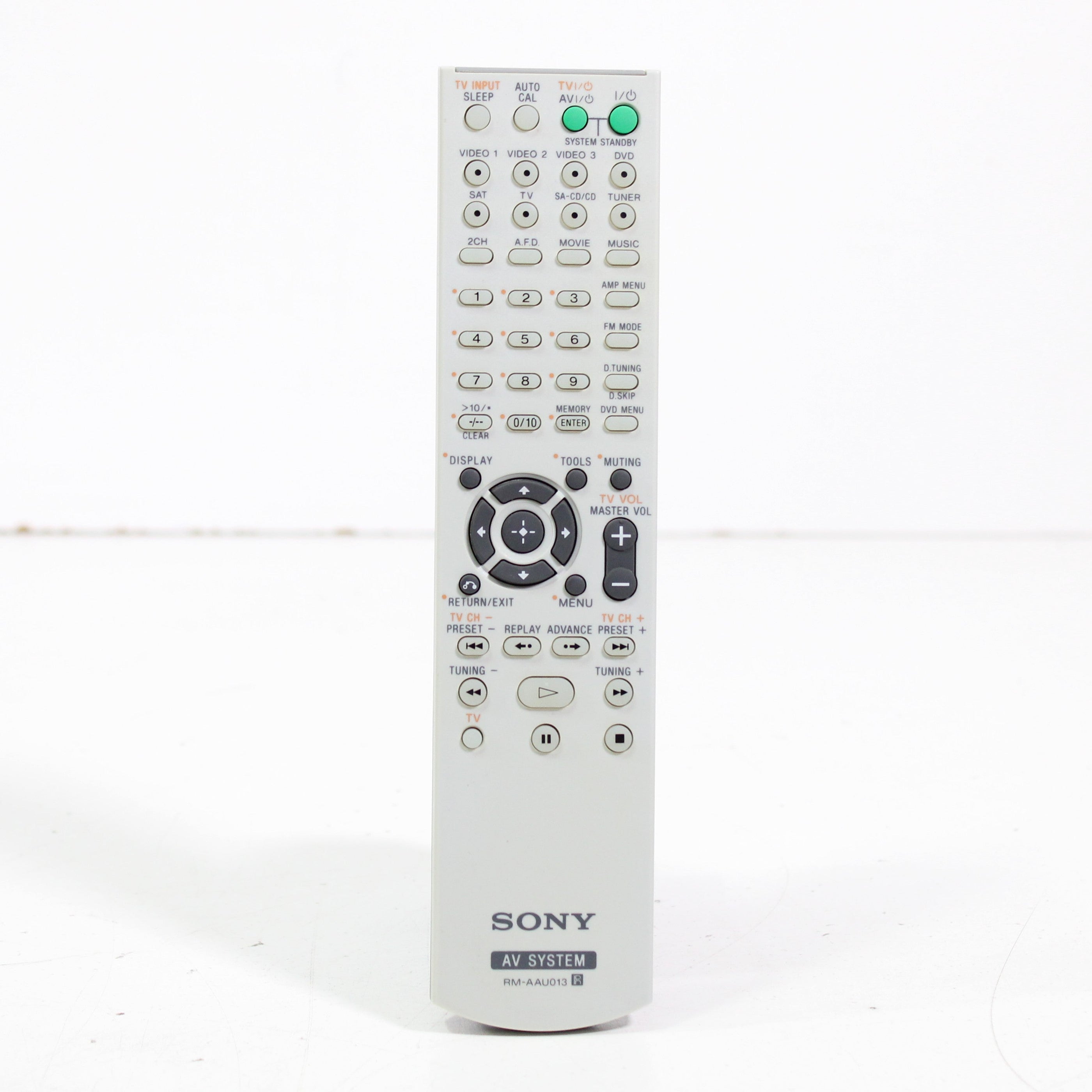 Sony RM-AAU013 Remote Control for Surround Receiver STR-DG510 and More ...