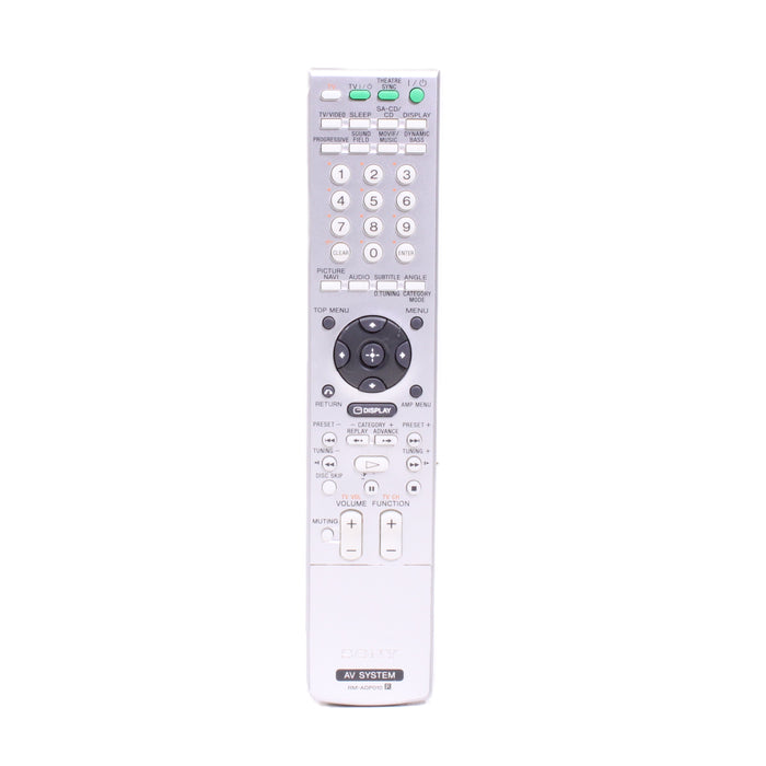 Sony RM-ADP010 Remote Control for Home Theater System DAV-FX500-Remote Controls-SpenCertified-vintage-refurbished-electronics