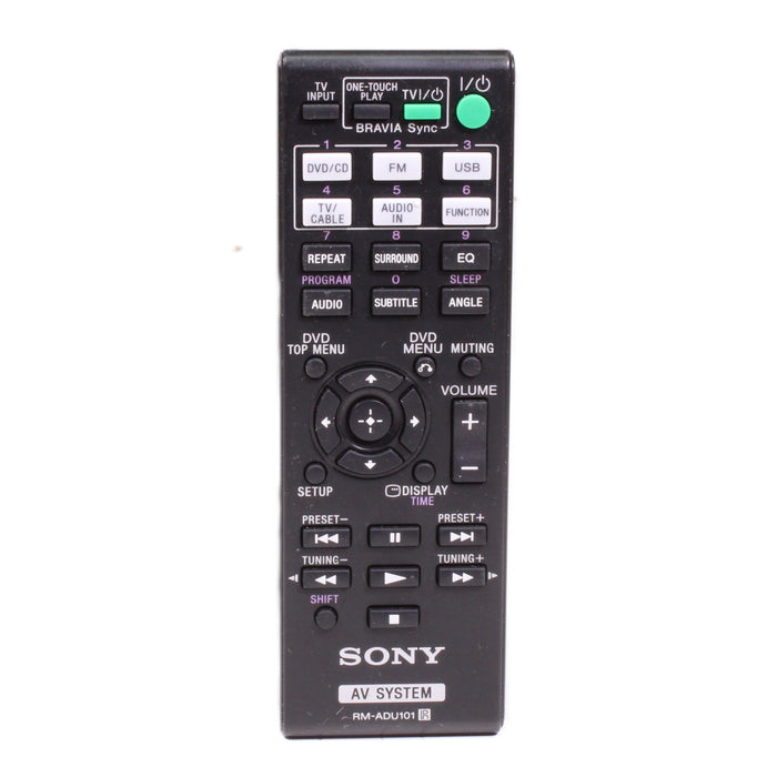 Sony RM-ADU101 Remote Control for DVD Home Theater System DAVTZ135-Remote Controls-SpenCertified-vintage-refurbished-electronics