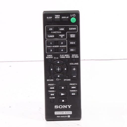 Sony RM-AMU211 Remote Control for Home Audio System MHCECL99BT and More-Remote Controls-SpenCertified-vintage-refurbished-electronics