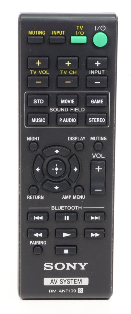 Sony RM-ANP109 Remote Control for AV Receiver HT-CT260H and More-Remote Controls-SpenCertified-vintage-refurbished-electronics