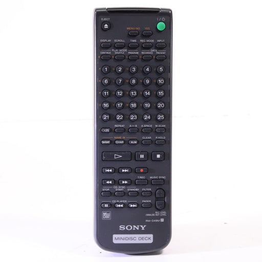Sony RM-D49M Remote Control for Minidisc Deck MDS-JB940-Remote Controls-SpenCertified-vintage-refurbished-electronics