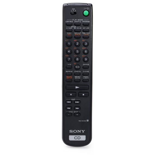 SONY RM-DX300 Remote Control for 300 Disc CD Player Model CDP-CX355 and More-Remote-SpenCertified-refurbished-vintage-electonics